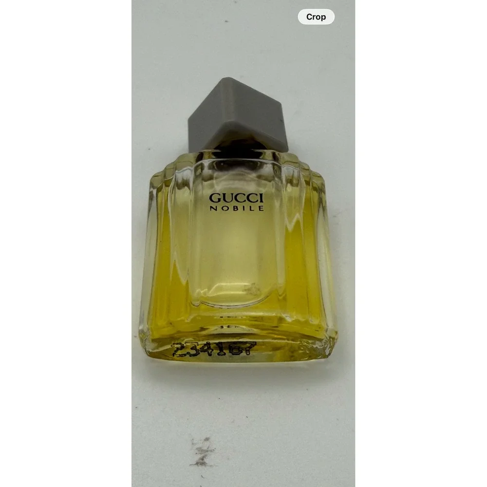 Vtg Gucci Nobile Miniature Eau de Toilette Splash 5ml 0.17oz Rare Mens Fragrance
